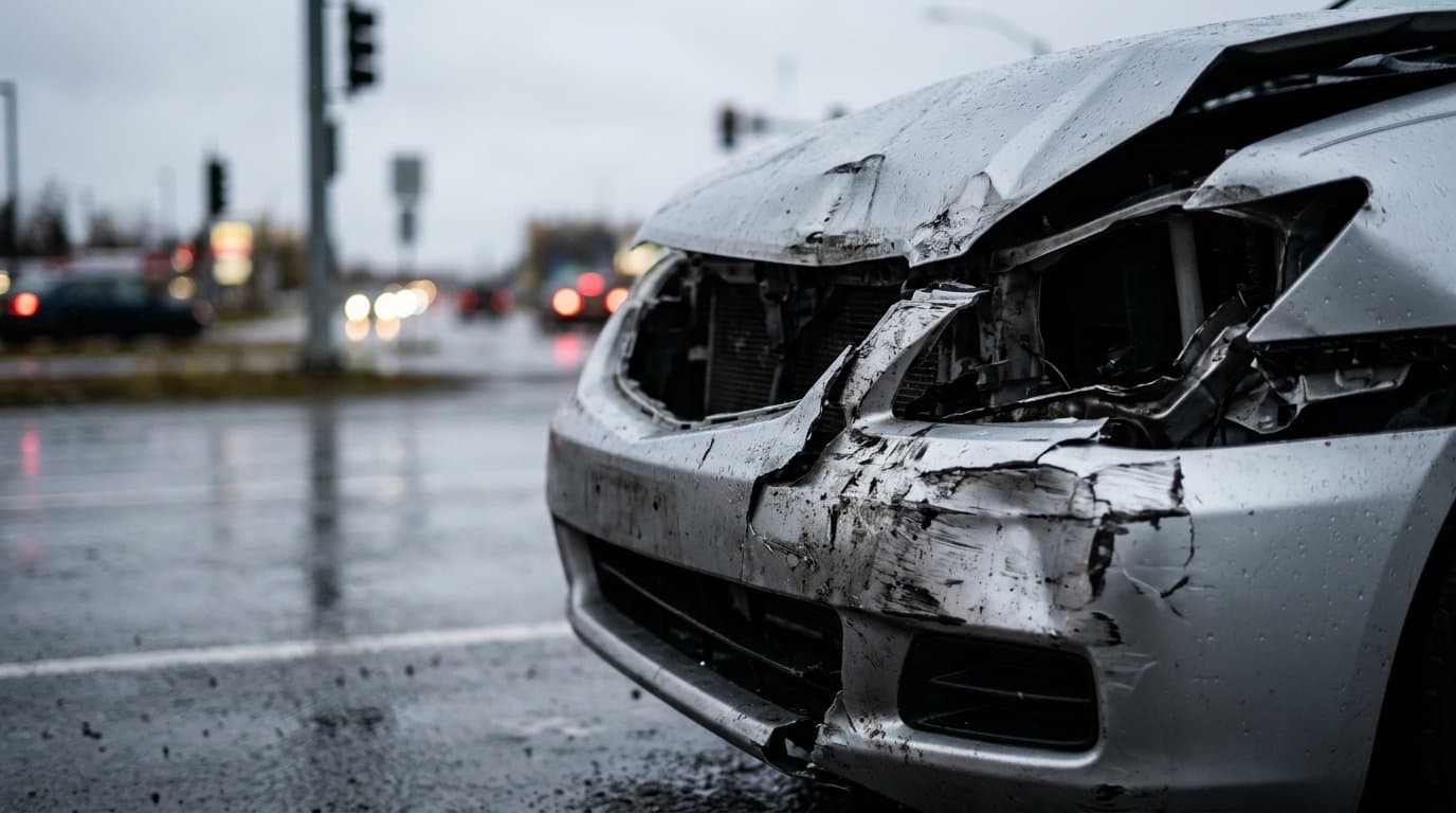 Cover image for article: Troopers cite driver after red-light crash on Palmer-Wasilla Highway