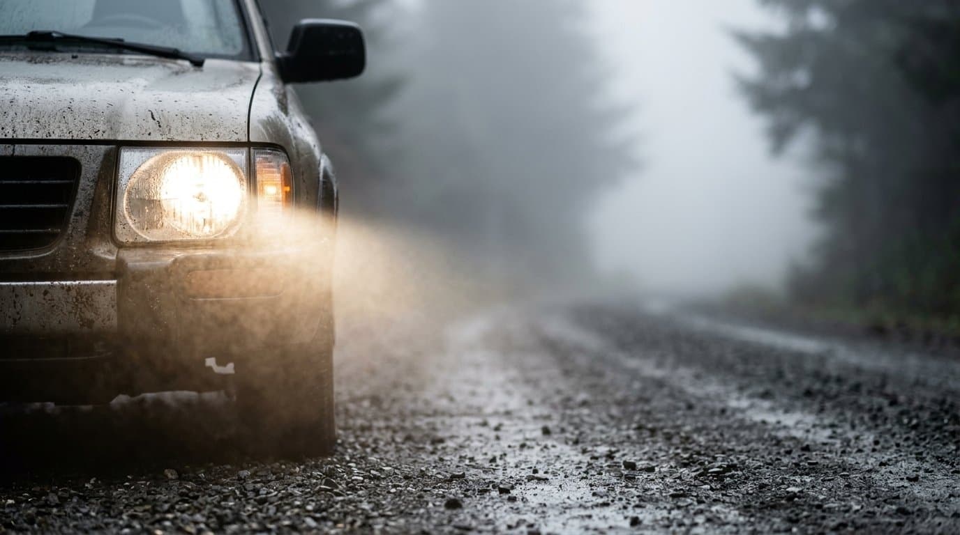 Cover image for article: Dense fog cut visibility on interior Prince of Wales Island and Klawock into Monday