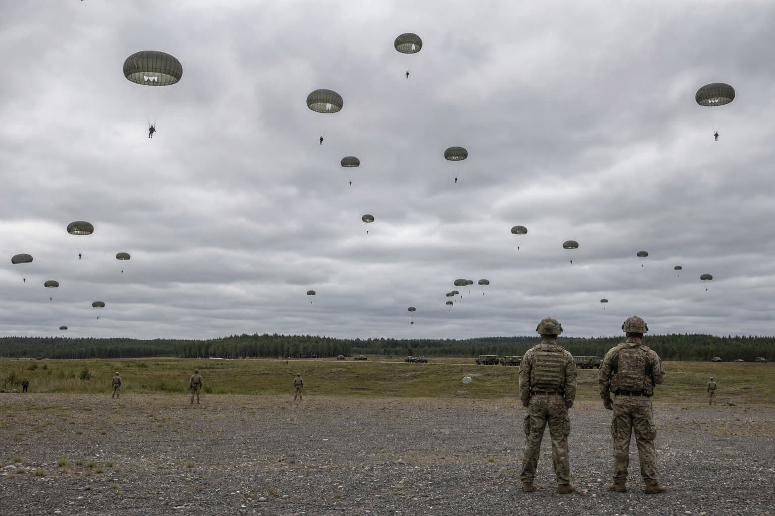 Cover image for article: Alaska's 1-40 Cav made its last cavalry jump June 10 — WWII lineage returns in July