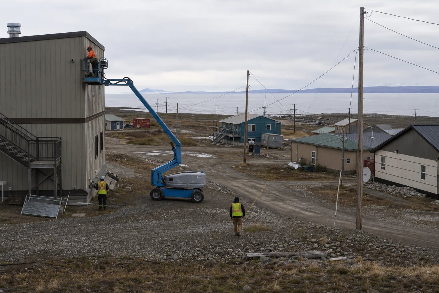 Cover image for article: NPS seeks boom lift for Kotzebue parklands, barge deadline looms