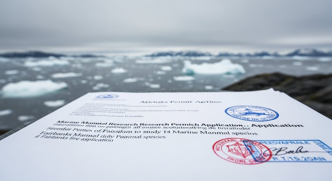 Cover image for article: A permit to study 14 Alaska marine mammal species is up for comment