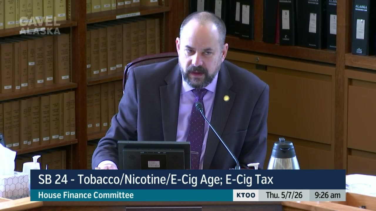 Cover image for article: Alaska House Panel Hears Push to Raise Tobacco Age to 21