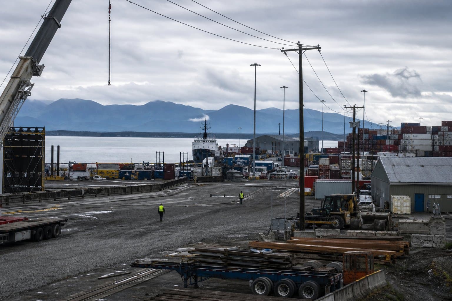 Cover image for article: Port of Alaska seeks road realignment for Chugach Electric substation