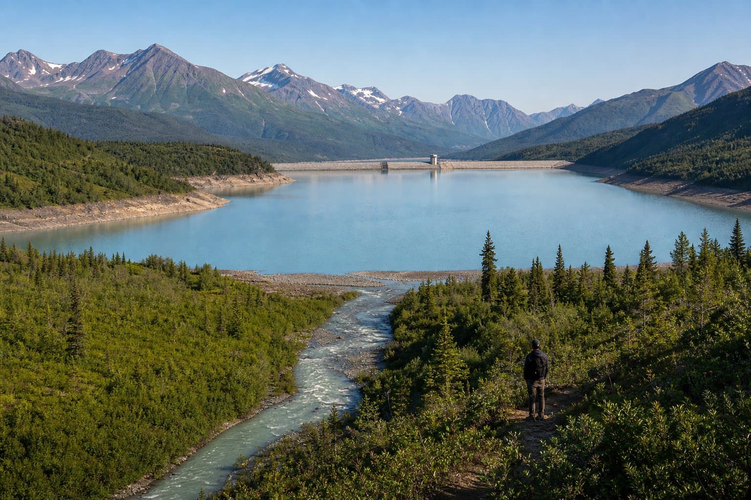 Cover image for article: FERC opens comment period on plan to raise Bradley Lake dam 16 feet