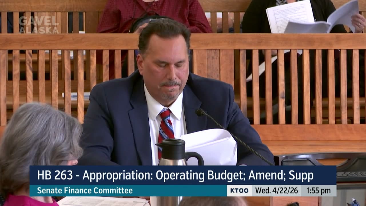 Cover image for article: Senate Finance adopts operating budget with $150 energy payment, school grants