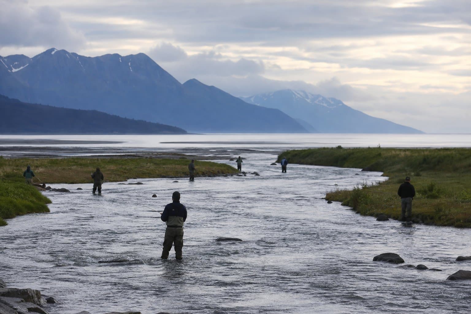 Cover image for article: Fish Creek sport fishery opens Aug. 3 with six-salmon daily limit