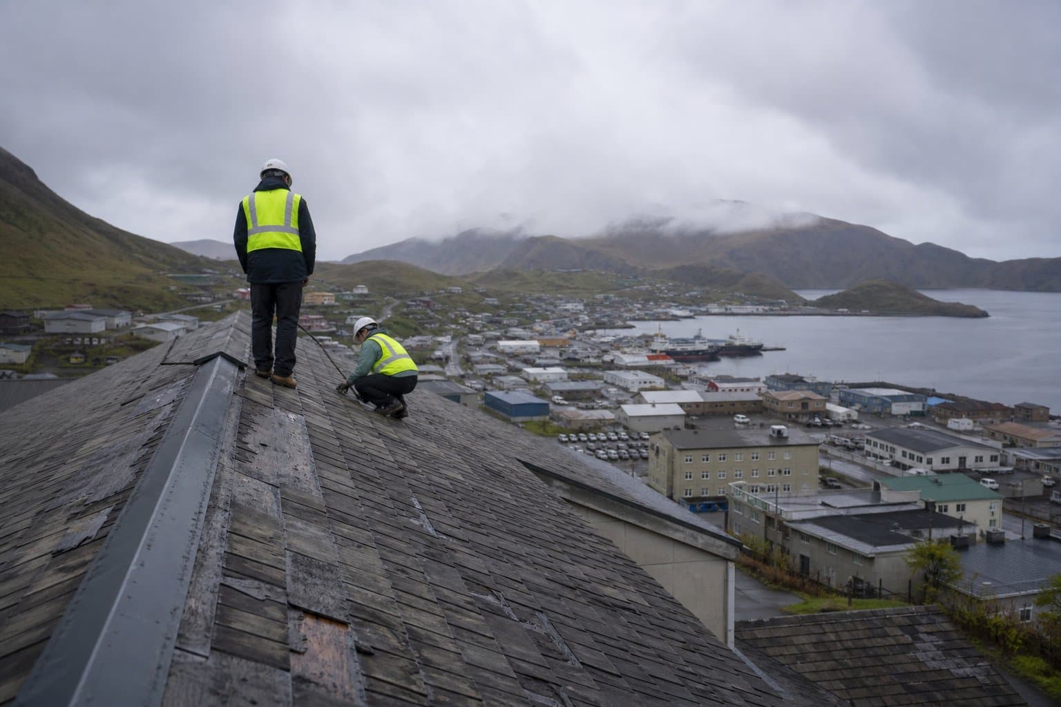 Cover image for article: Unalaska hires a roofing consultant for eight failed roofs, with no dollar amount attached