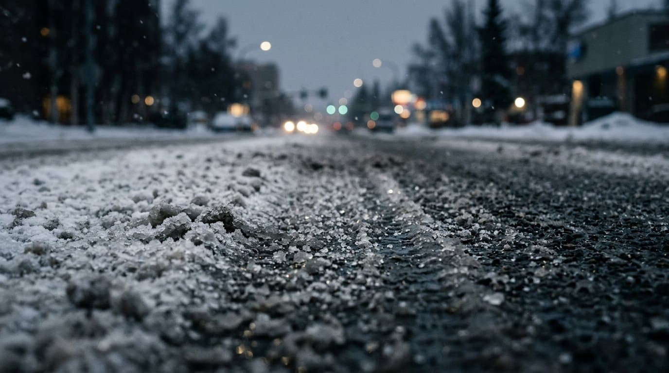 Cover image for article: Up to 6 inches of snow and slushy roads forecast for Anchorage and Mat Valley Tuesday