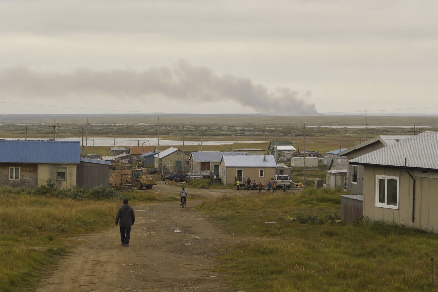 Cover image for article: Selawik landfill fire smoke poses distinct health risk beyond wildfire haze
