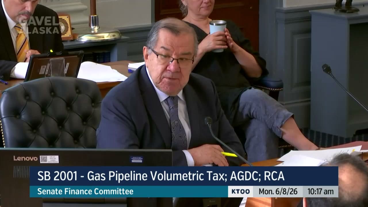 Cover image for article: Department of Revenue presents Senate Finance with Alaska LNG breakeven modeling across cost and tax scenarios