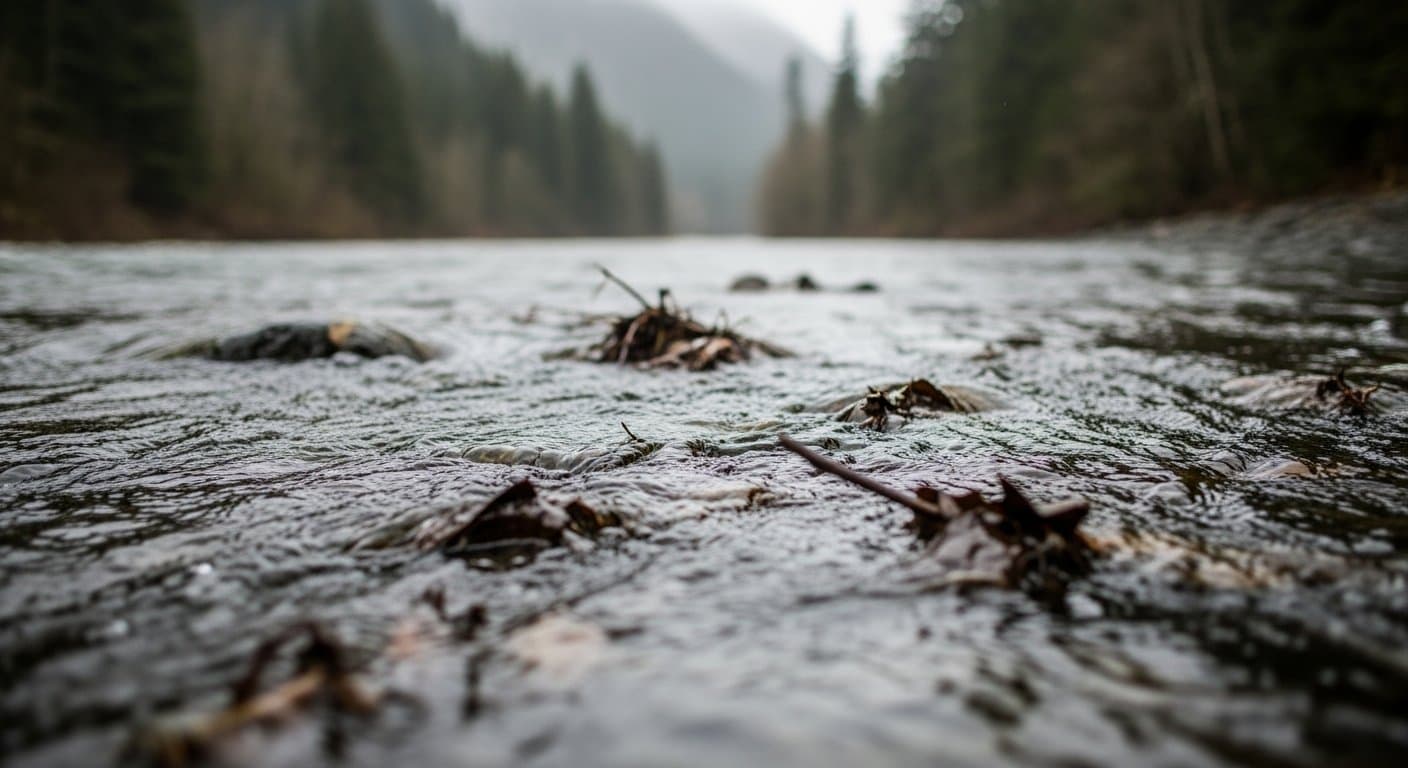Cover image for article: A Juneau evacuation route is restricted as the valley floods