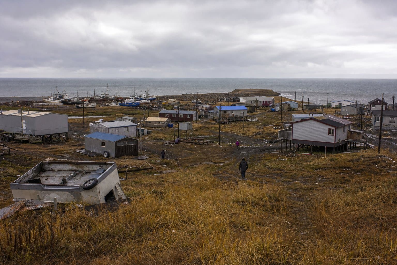 Cover image for article: Alaska will not ask HUD to move its own Merbok villages into the 80 percent tier