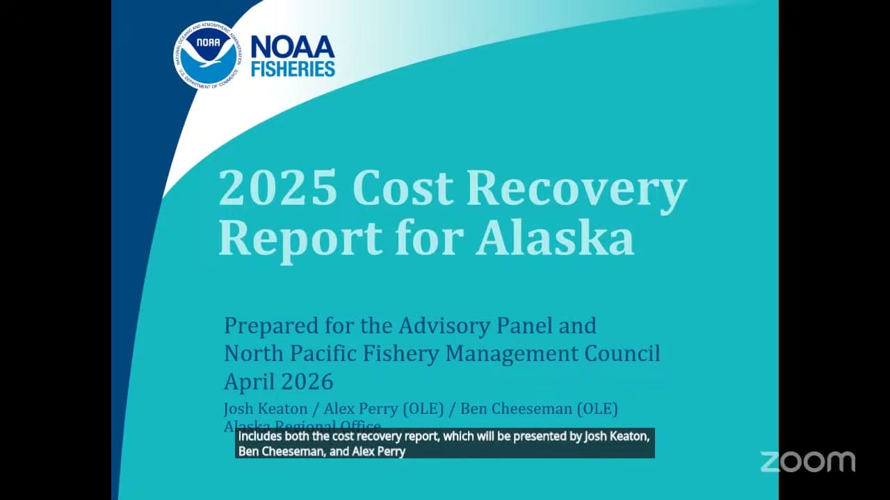 Cover image for article: North Pacific council demands OLE justify enforcement fees billed to Alaska catch-share programs