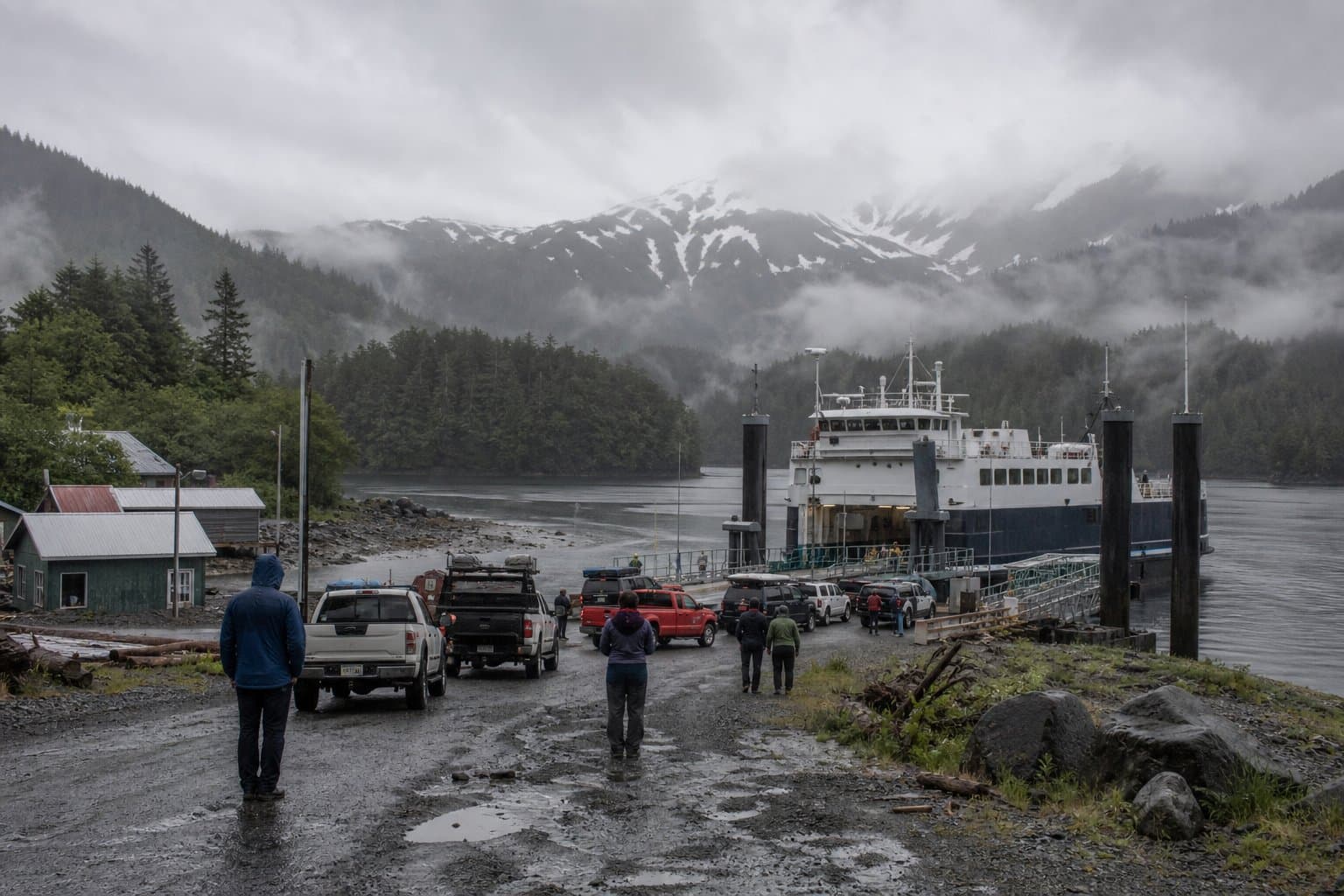 Cover image for article: Four ferries in the shop make for a lean Alaska winter