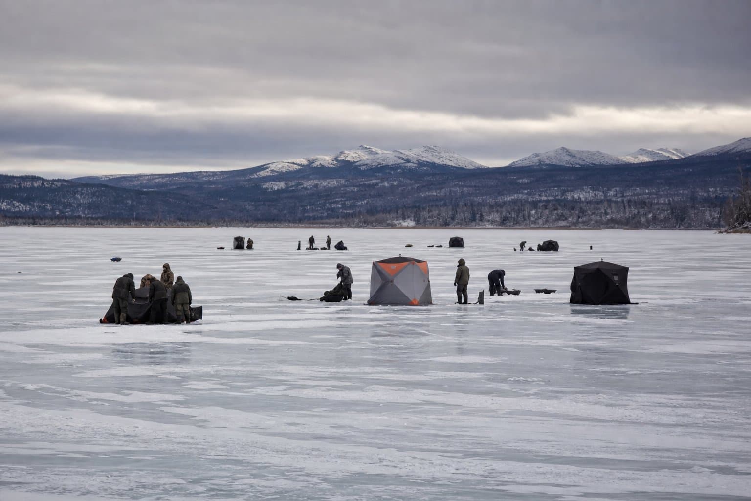 Cover image for article: Fish and Game suspends ice house registration in the Copper Basin