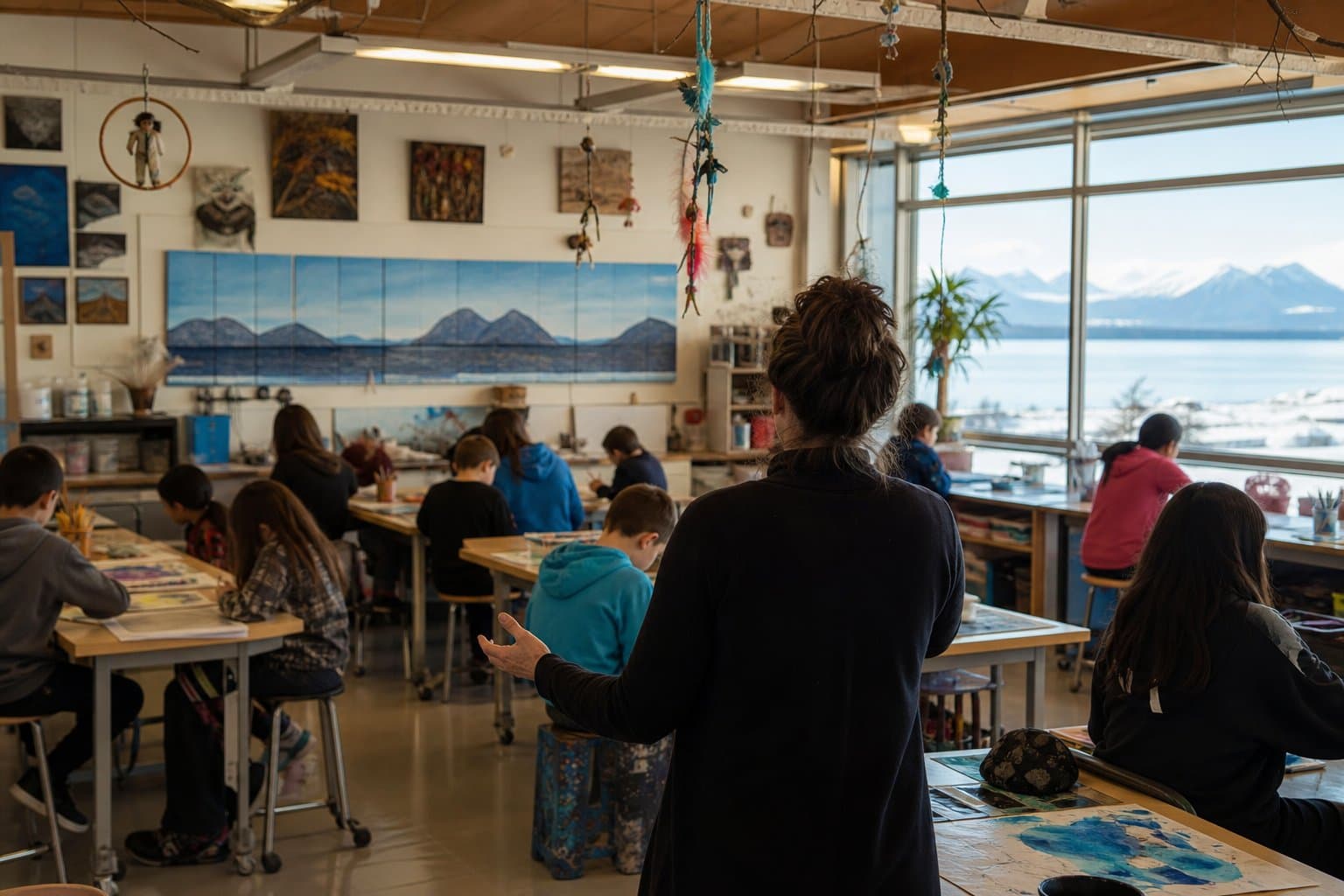 Cover image for article: Alaska's arts council wants to bring arts and culture into classrooms statewide, building on a Kodiak model