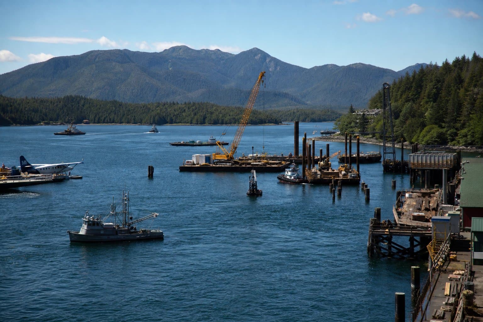 Cover image for article: Ketchikan ferry berth work gets a third marine mammal permit without starting construction