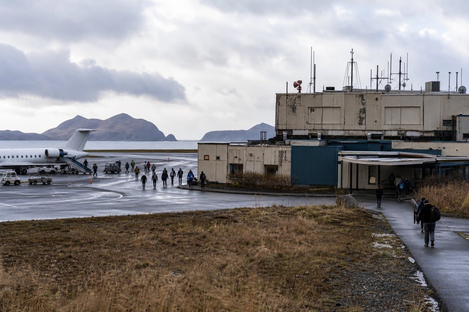 Cover image for article: Unalaska makes its failing airport terminal a top funding priority