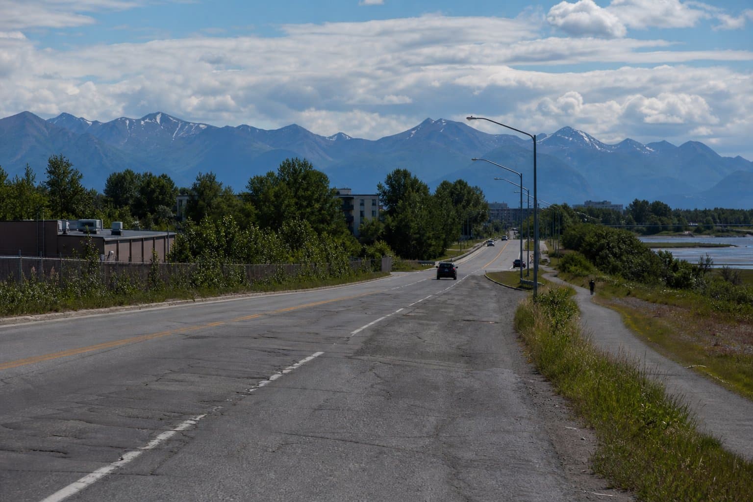 Cover image for article: Anchorage's Chugach Way rehab study opens with floodplain warning
