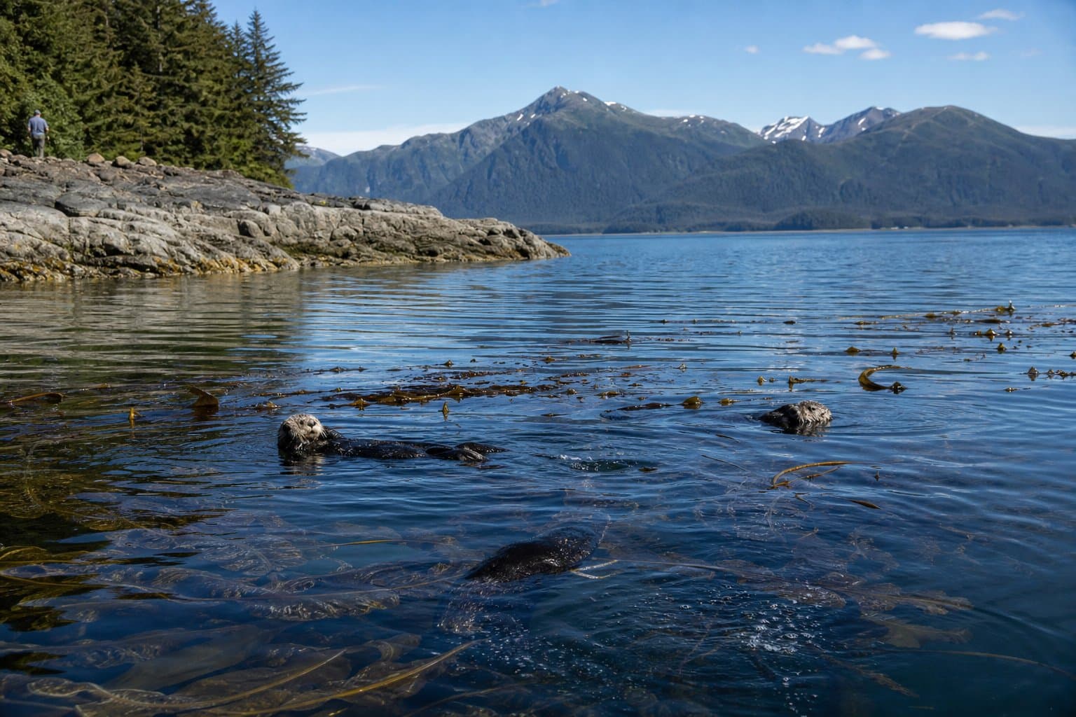 Cover image for article: Wildlife service proposes sea otter take permit for pile driving near Juneau