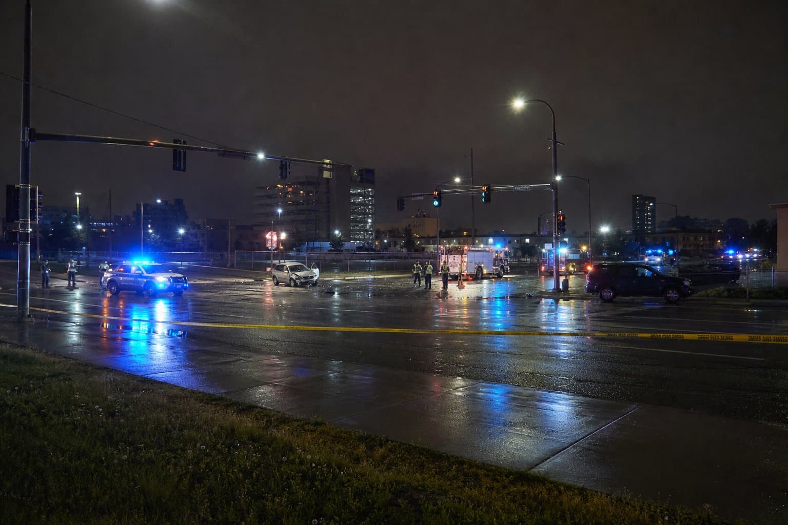 Cover image for article: Woman killed, two juveniles critically hurt in crash at Northern Lights and UAA Drive