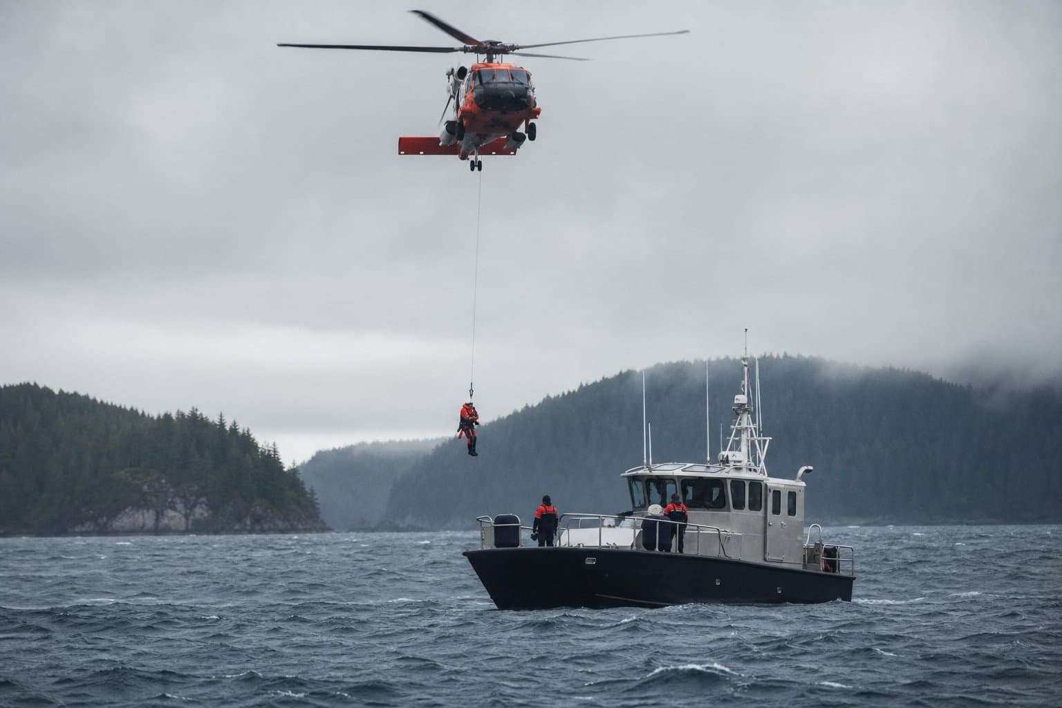 Cover image for article: Coast Guard's $1.64 million Sitka hoist agreement starts with a $419,840 order