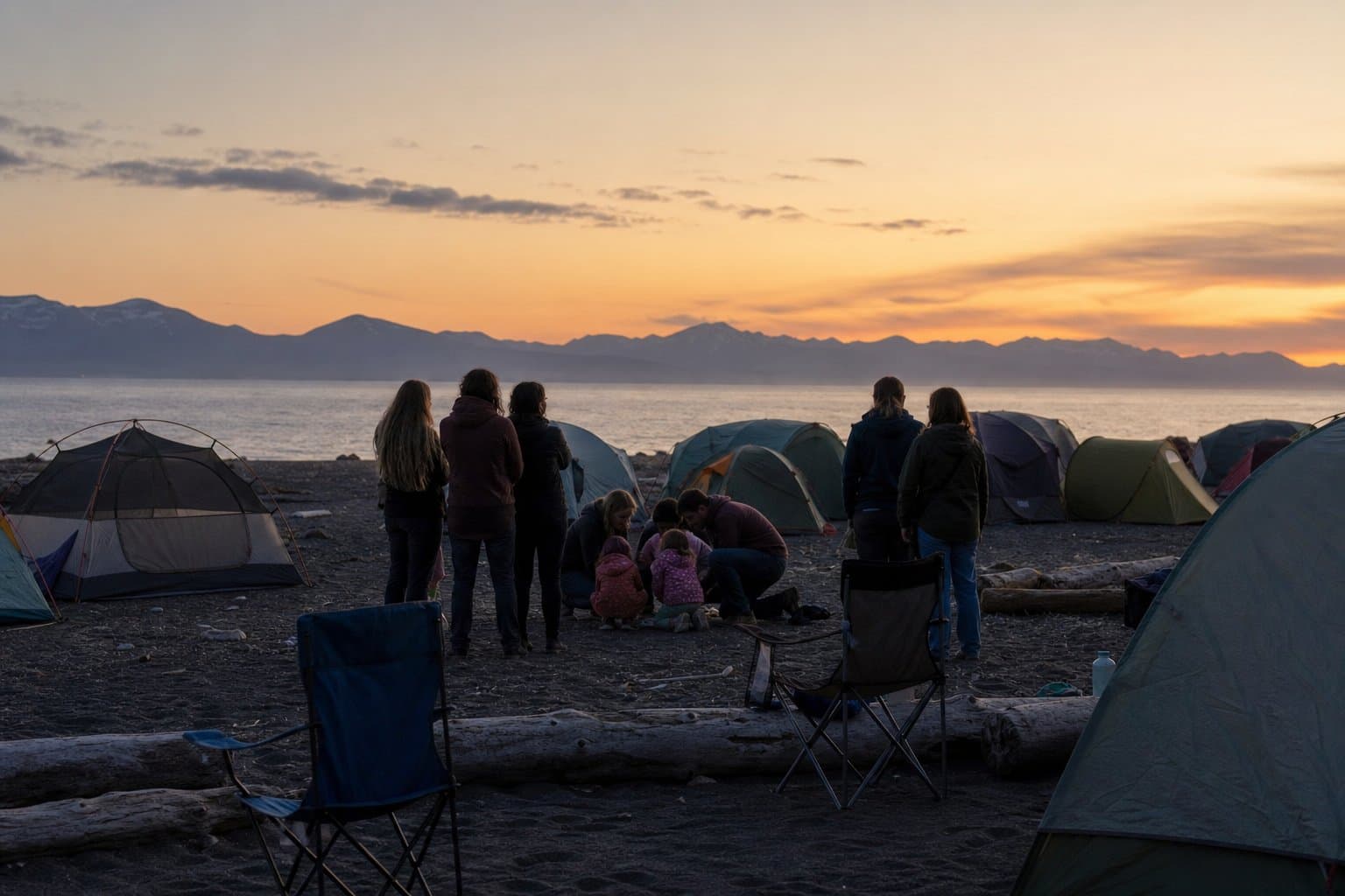 Cover image for article: Bystanders protect two toddlers on Kasilof Beach while father lay unconscious in tent