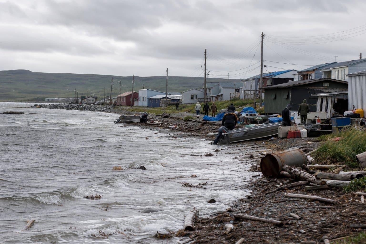 Cover image for article: Higher-than-normal tides along western Alaska's coast through Tuesday