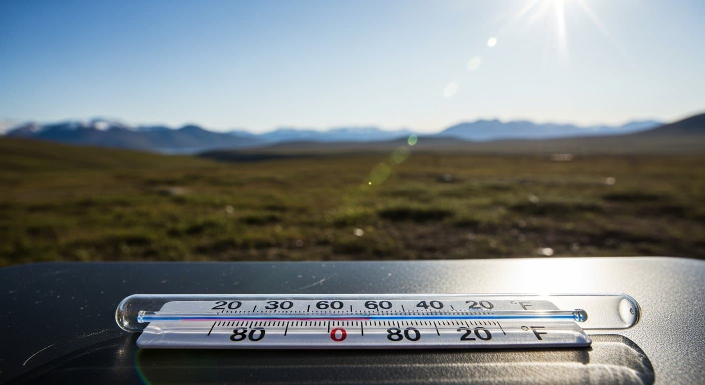 Cover image for article: Heat advisory warns of 80 degrees near Umiat Sunday afternoon
