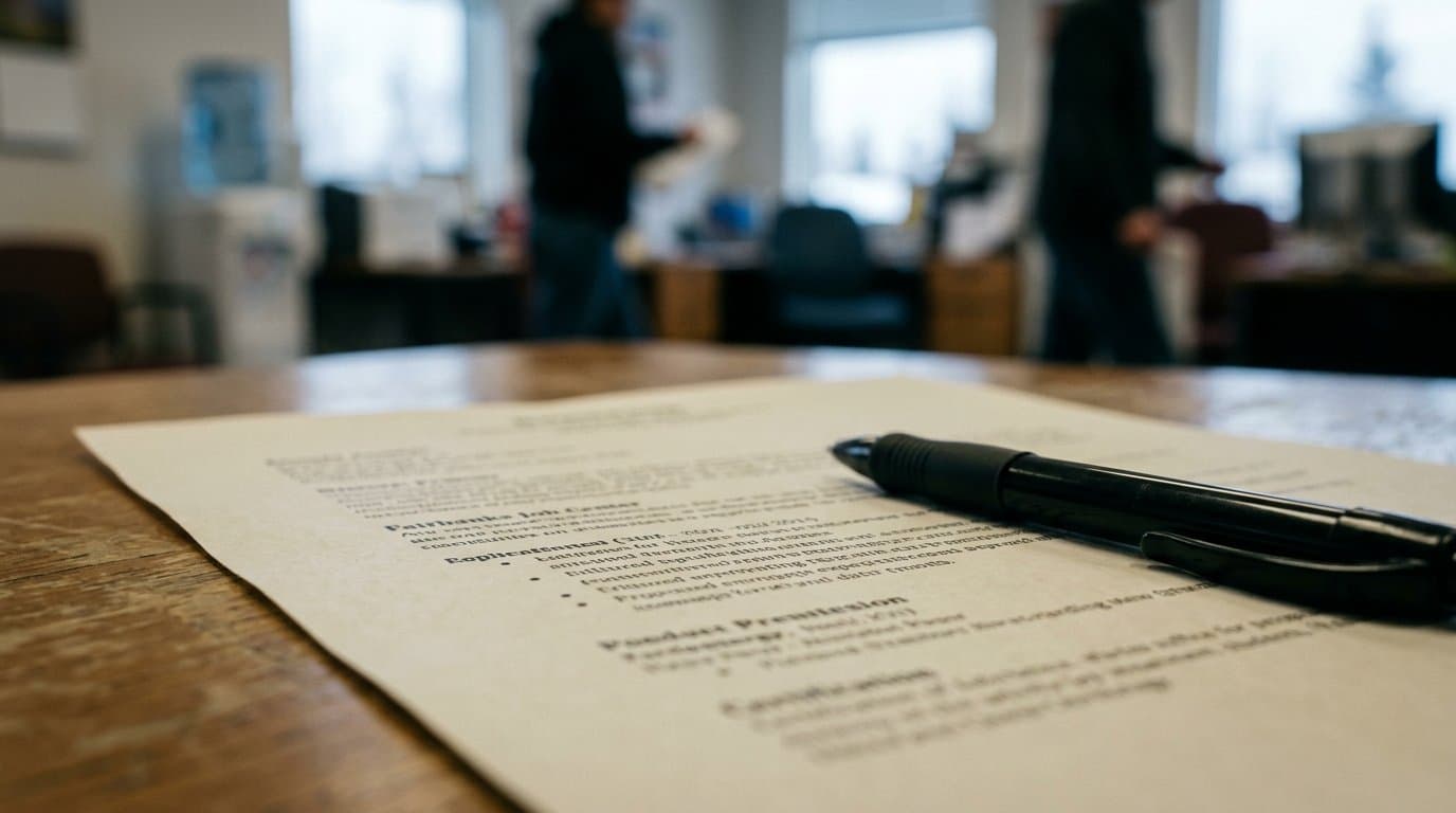 Cover image for article: State job fair brings 15 employers to Fairbanks Sept. 24