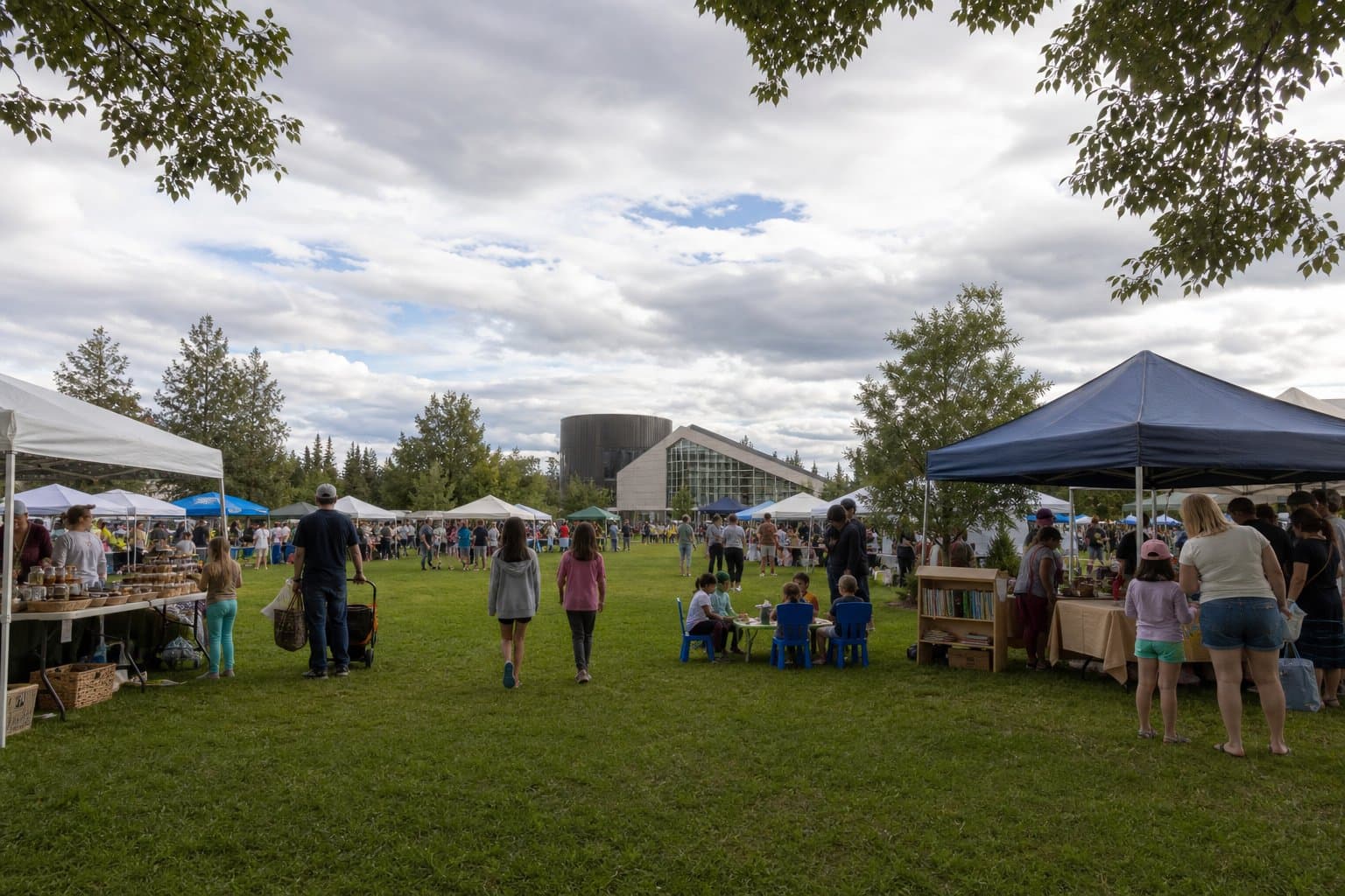 Cover image for article: Noel Wien Library brings Kids Literacy Farmers Market back to Weeks Field July 21