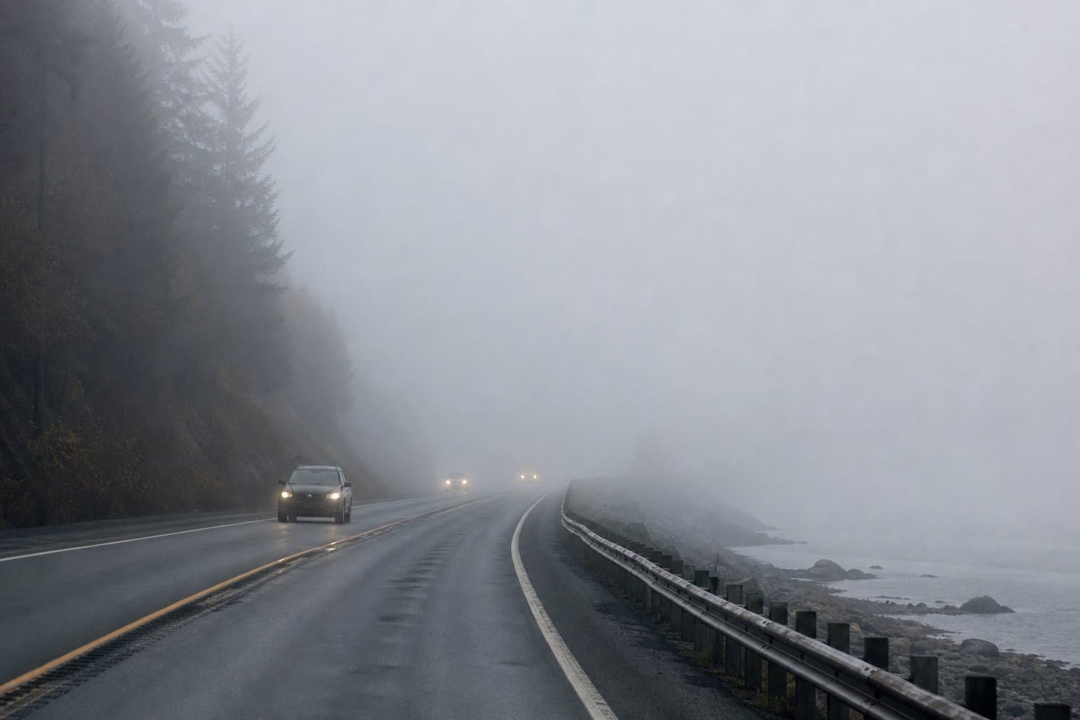 Cover image for article: Dense fog advisories end across Southeast Alaska after quarter-mile visibility