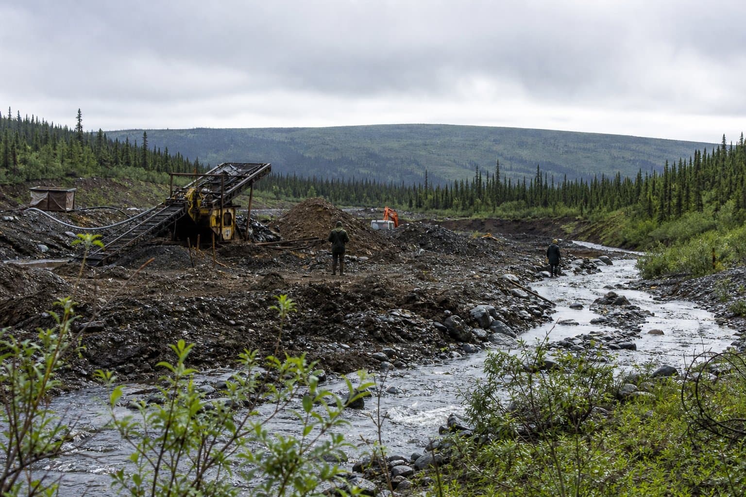 Cover image for article: DNR opens comment on Quail Creek placer mining application in Rampart District