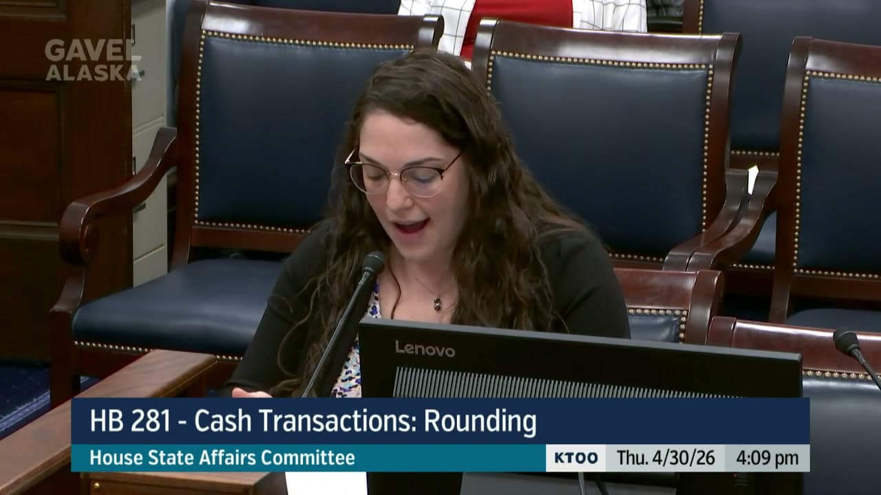 Cover image for article: Alaska House panel advances penny rounding bill amid federal mint halt