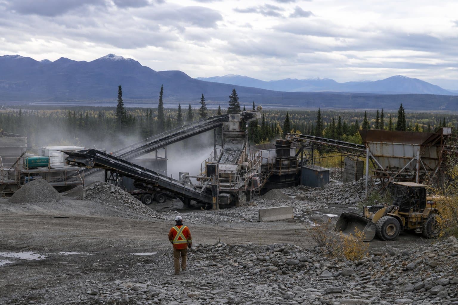 Cover image for article: State moves to permit an antimony ore crusher near Port MacKenzie