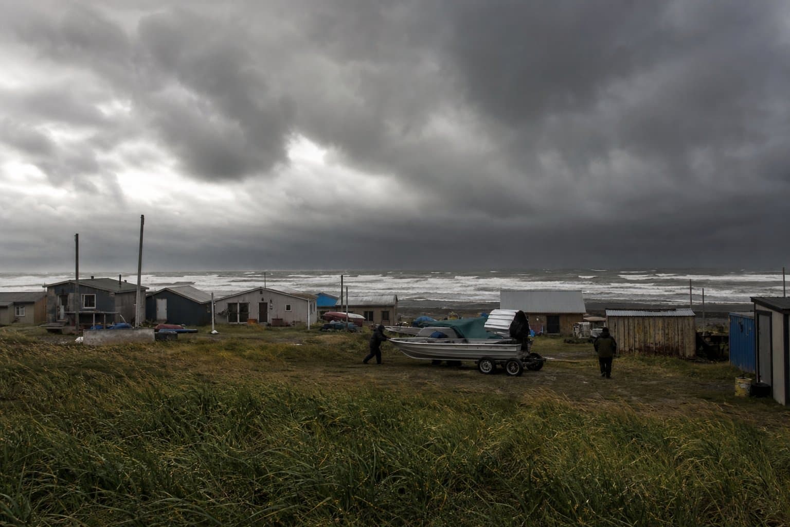 Cover image for article: Water forecast 2 to 4 feet above normal high tide in Eastern Norton Sound