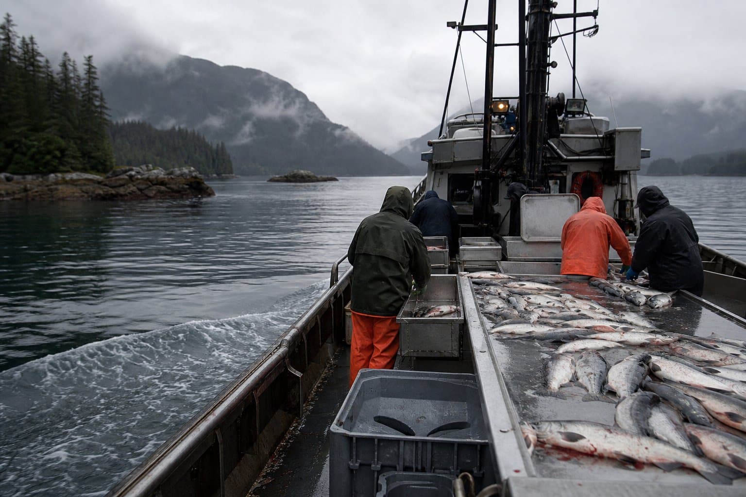 Cover image for article: Petersburg-area test fisheries close with a sixth week of below-average chum