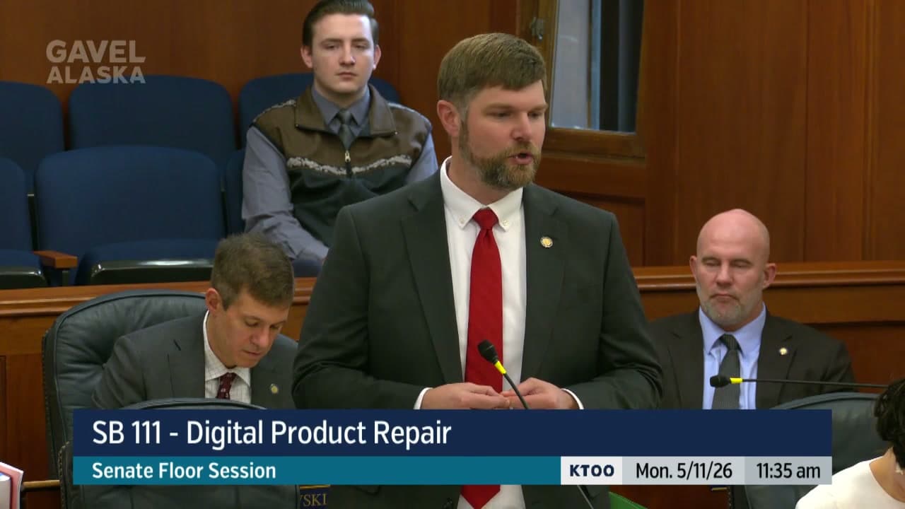 Cover image for article: Alaska Senate Passes Right-to-Repair Bill for Consumer Electronics