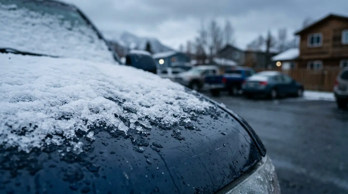 Cover image for article: Valdez asks residents to move vehicles and boats out of neighborhood snow lots