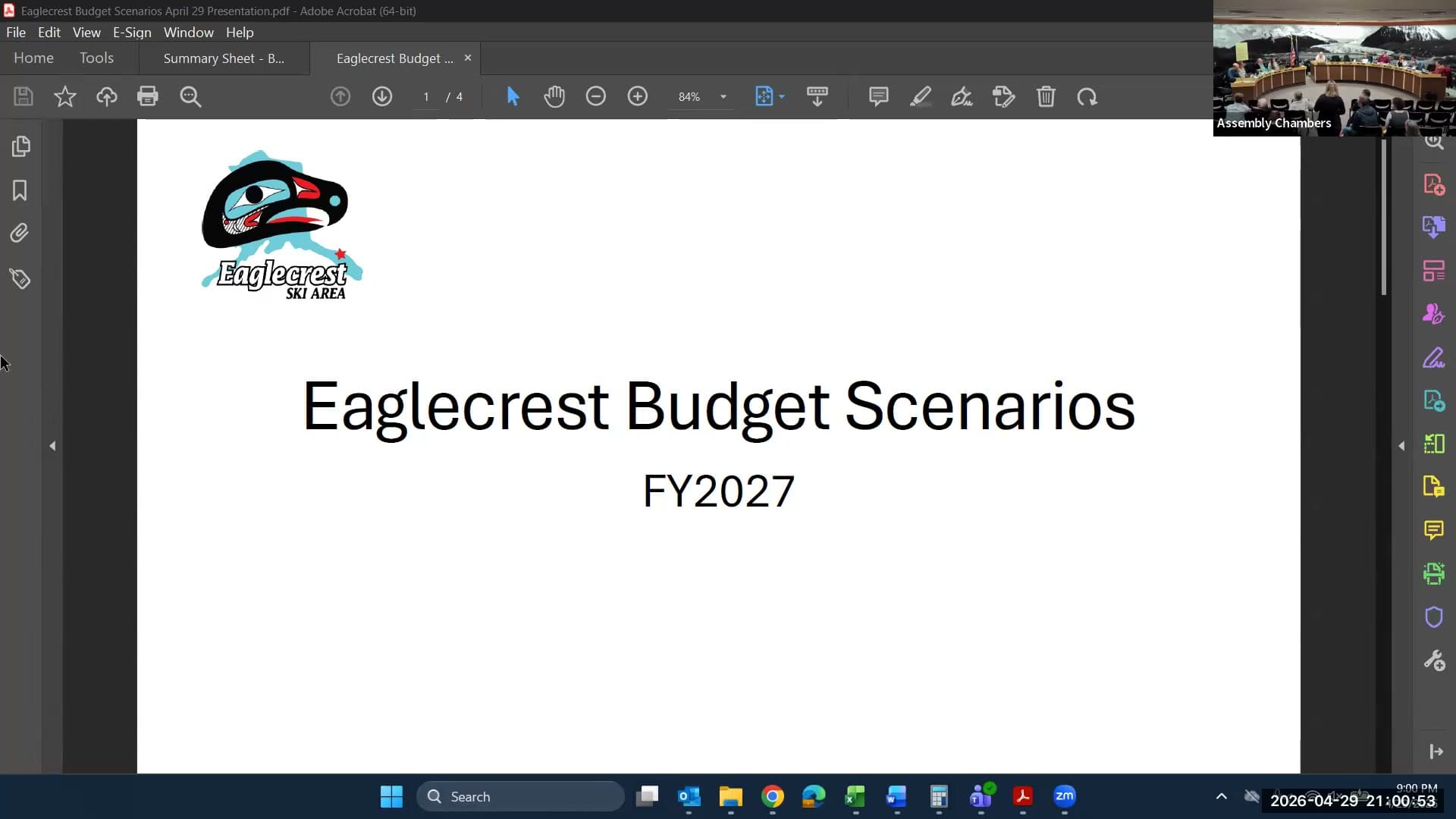 Cover image for article: Eagle Crest faces $1.68M subsidy request or severe cuts
