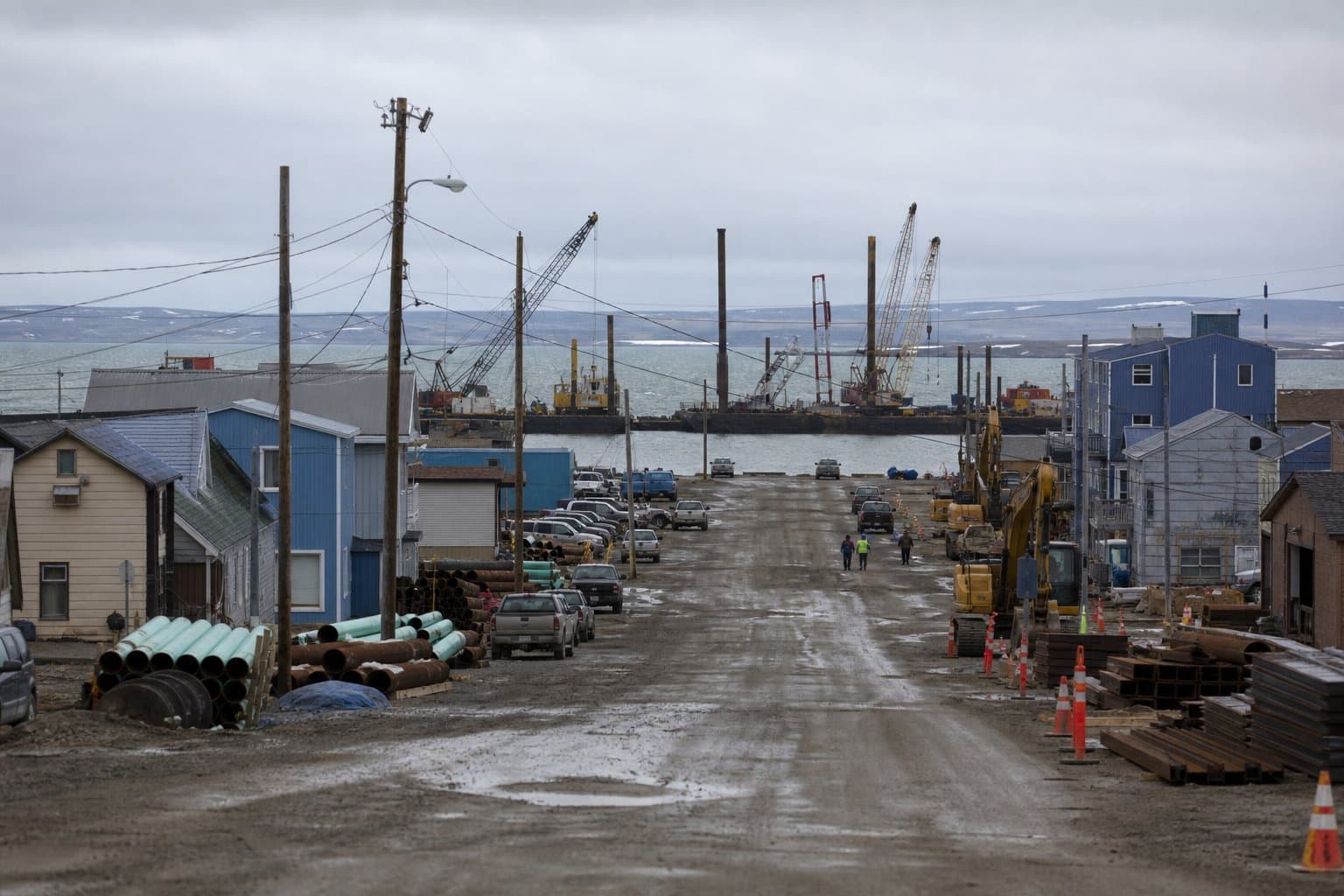 Cover image for article: Nome is becoming America's first deepwater port in the Arctic