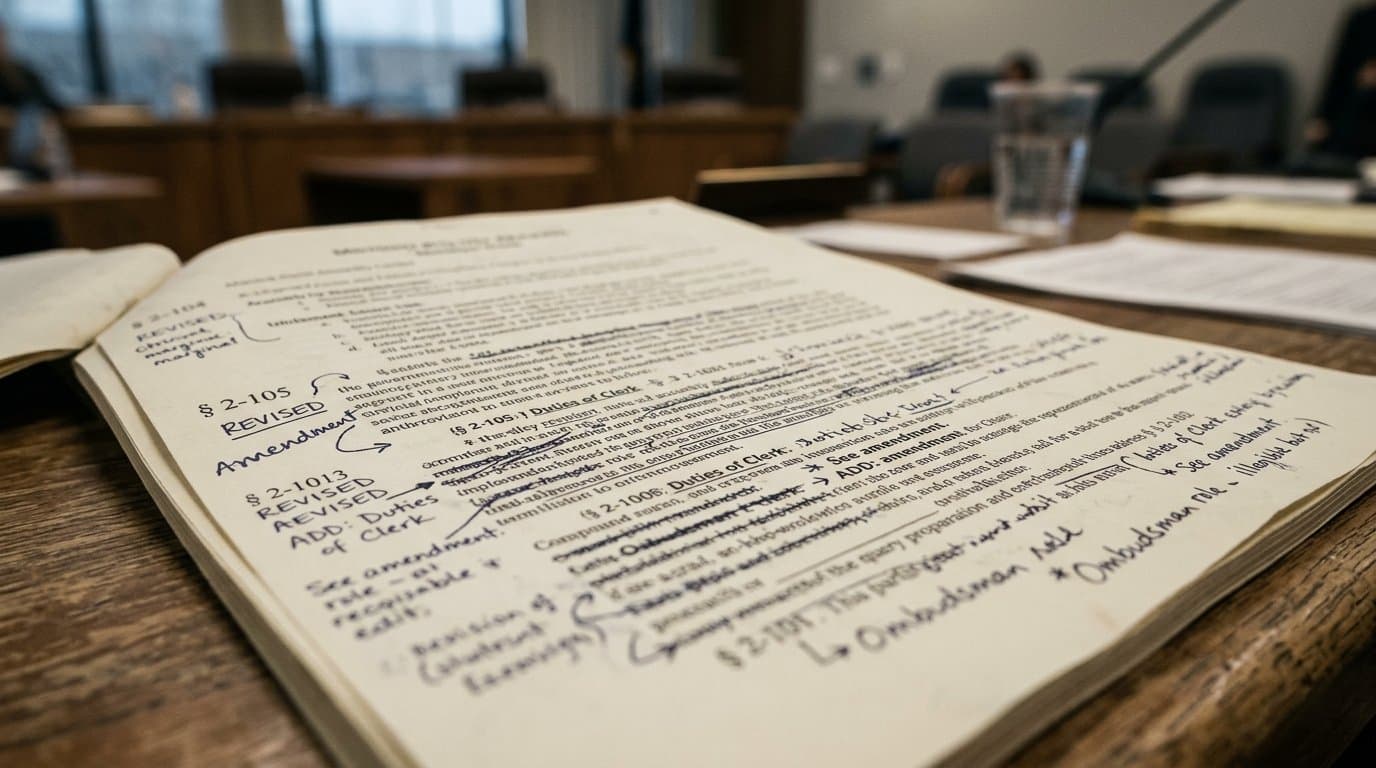 Cover image for article: Anchorage Assembly approves standard hiring rules for clerk and ombudsman