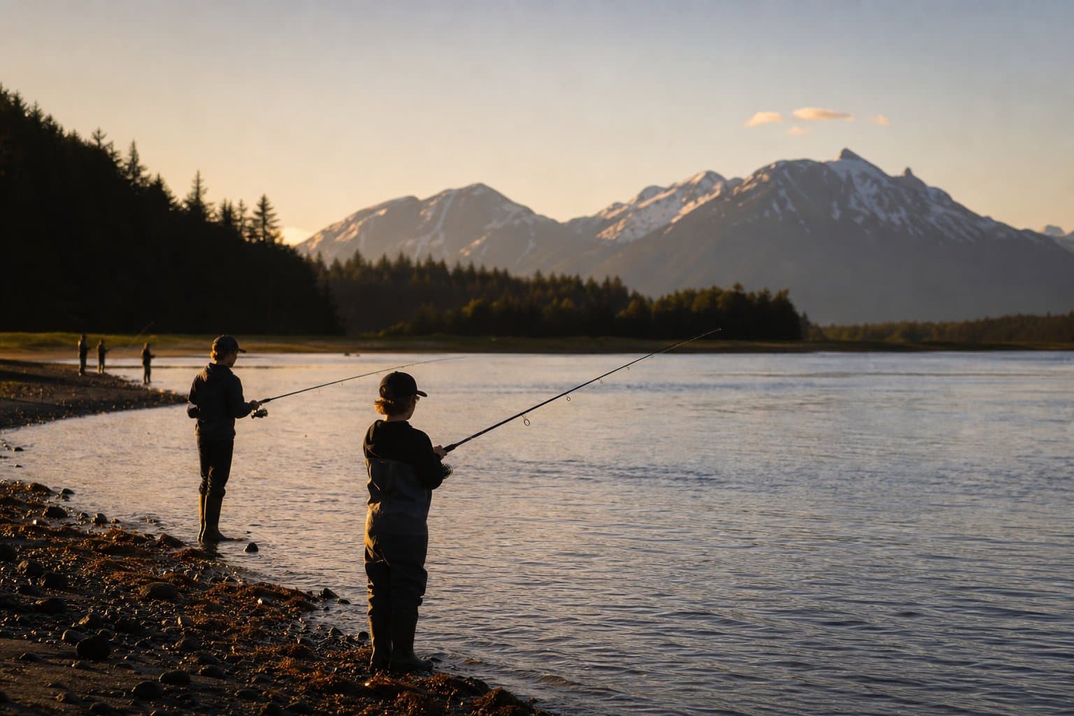 Cover image for article: Seward Lagoon youth-only king salmon fishery closes Friday night