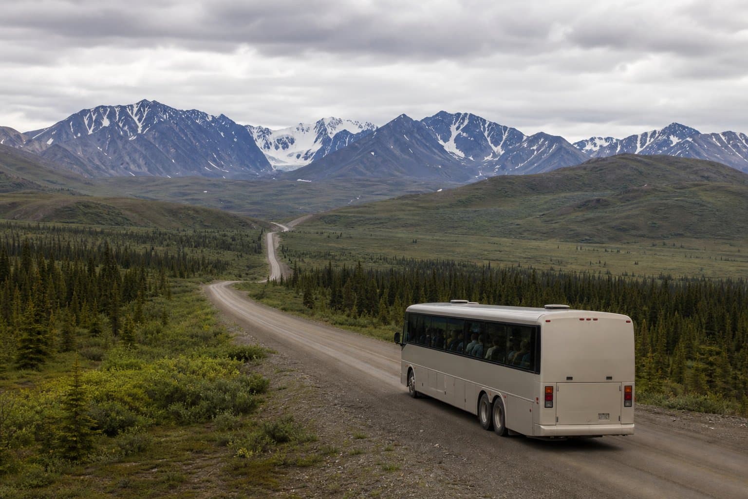 Cover image for article: Denali proposes a daily vehicle cap on its previously restricted road
