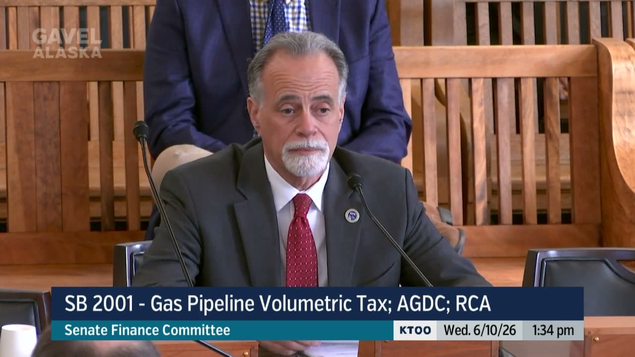 Cover image for article: Senate Finance weighs Alaska LNG tax worth $124M a year — and whether it's enough for host communities