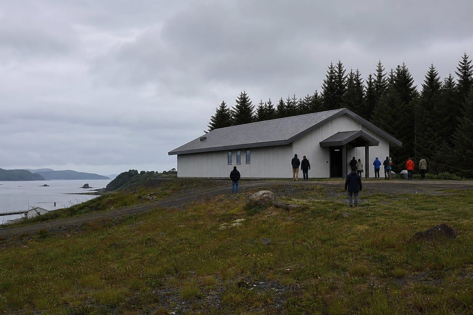 Cover image for article: Kodiak Borough set to rezone former Ouzinkie Airport parcel for tsunami shelter