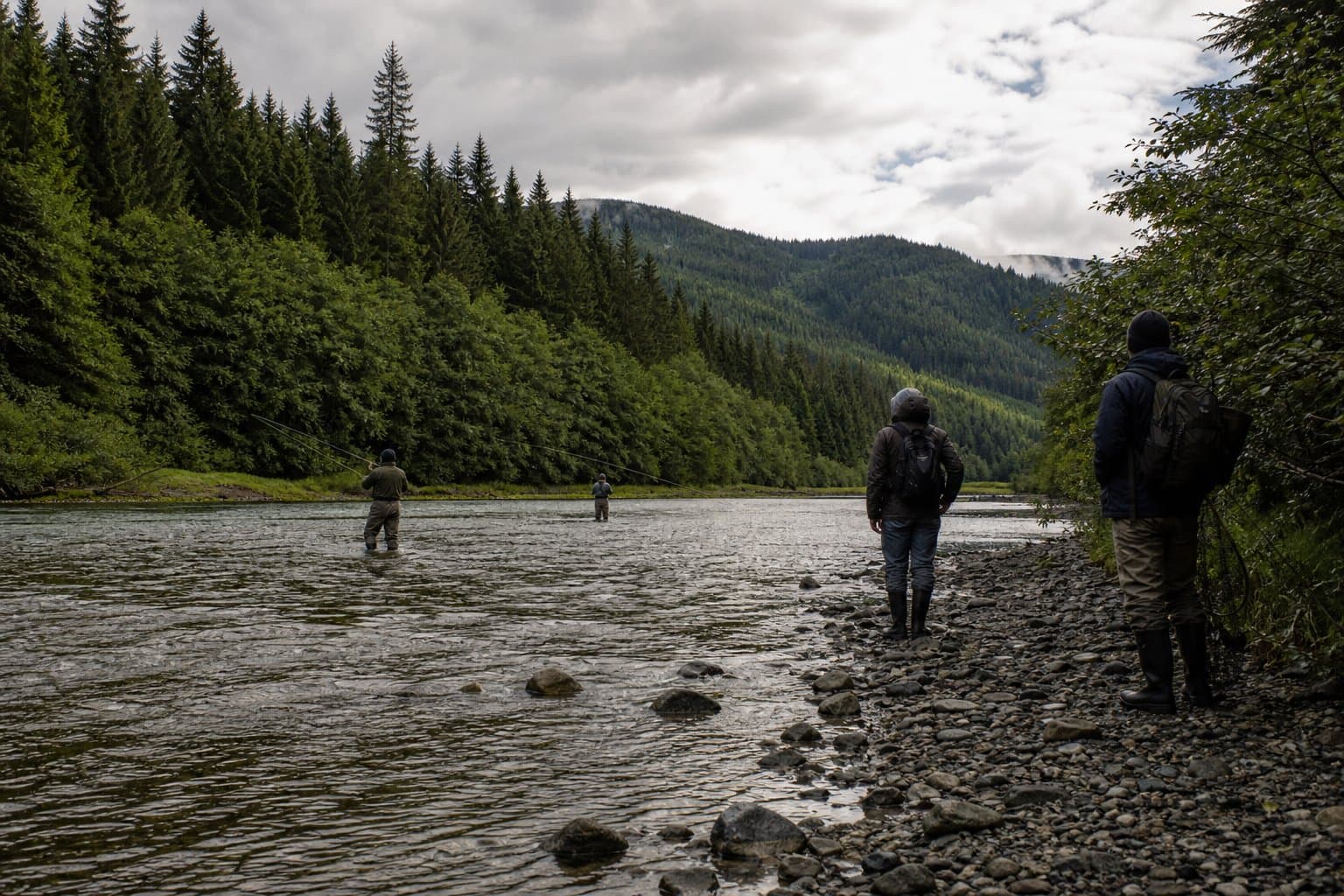 Cover image for article: Three salmon runs are down at once on Prince of Wales