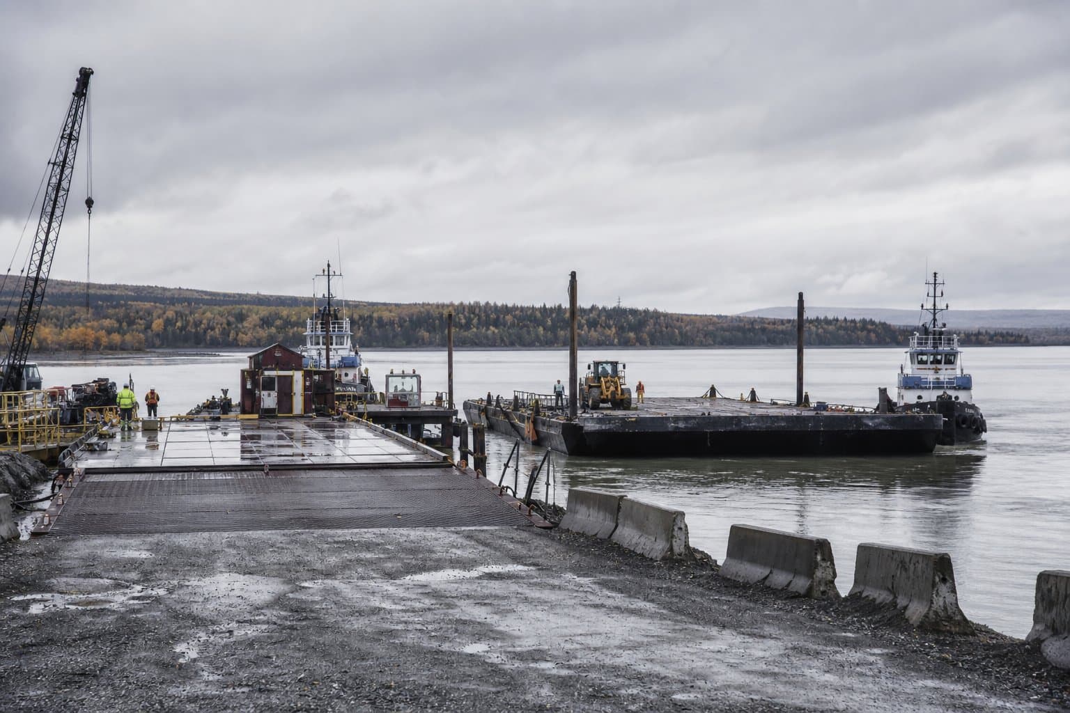 Cover image for article: Mat-Su gets $7.9 million federal grant for Port MacKenzie barge ramp