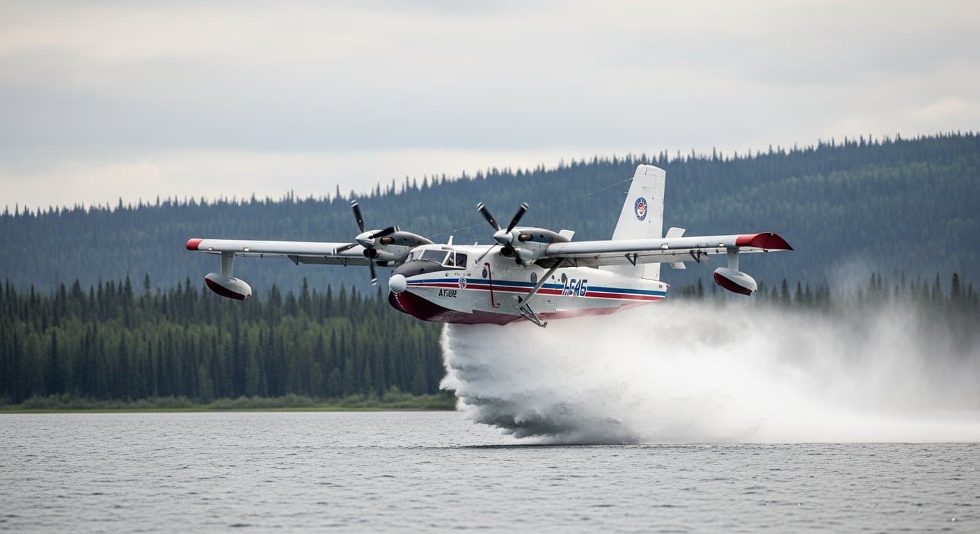 Cover image for article: Fairbanks water scoopers were on practice flight, not a new fire