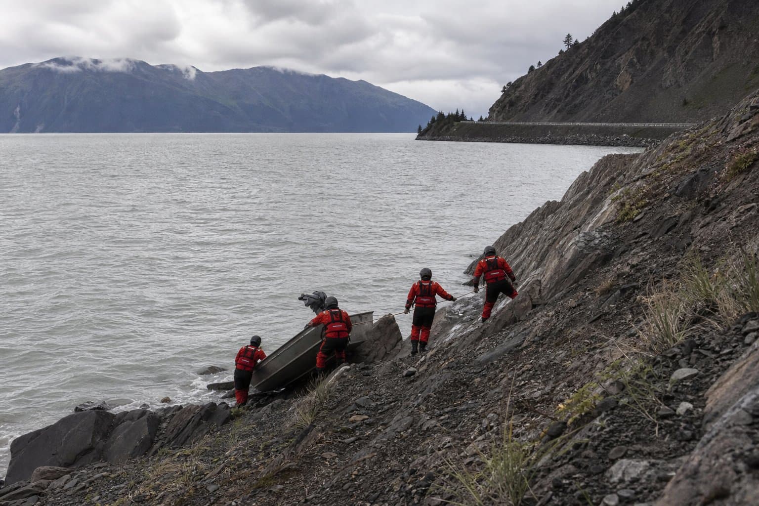 Cover image for article: Anchorage Assembly resolution would push Congress to fund a Turnagain Arm rescue boat launch